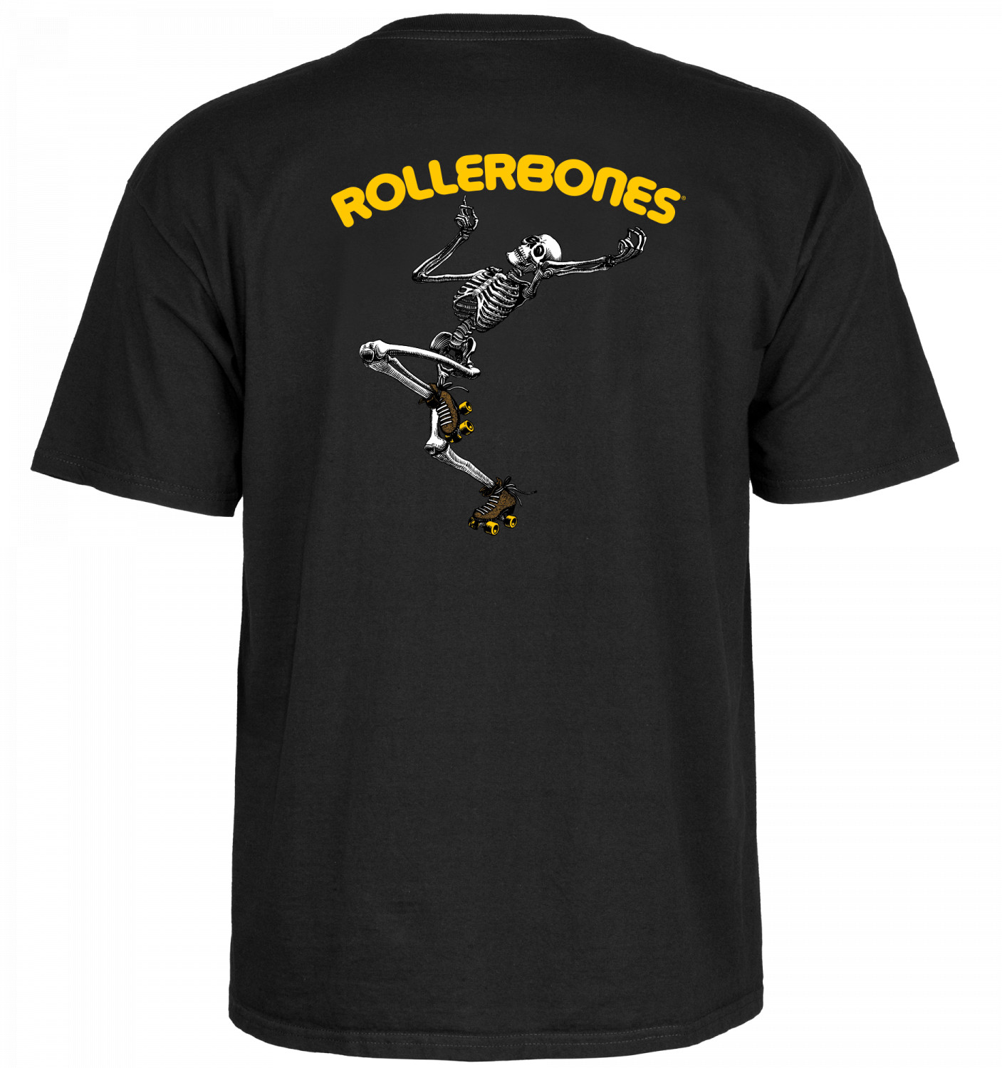 Rollerbones Men's Dancing Skeleton T-shirt Black Photo #1 - Photo ...