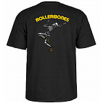 RollerBones Dancing Skeleton T Shirt Black