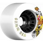 Rollerbones Day of the Dead Speed wheel 62mm x 86a White 4 Pk