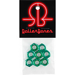 RollerBones 8pk axle nuts - Green
