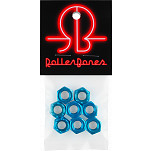 RollerBones 8pk axle nuts - Turquoise