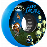 Eulogy Wheels Jeff Dalnas Alien signature wheels 58mm x 90a Blue 4pk.