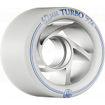 Rollerbones Turbo Wheel Clear Aluminum Hub 62mm 97a 8pk