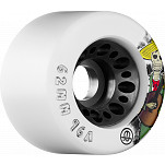 Rollerbones Day of the Dead Speed wheel 62mm x 96a White 4 Pk