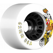 Rollerbones Day of the Dead Speed wheel 62mm x 86a White 4 Pk
