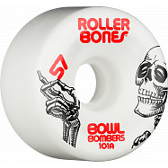 Rollerbones Bowl Bombers Wheels 57mm 101A 8pk White