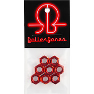 RollerBones 8pk axle nuts - Red