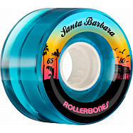 RollerBones Santa Barbara Outdoor wheel 65mm x 80a Blue - 8pk