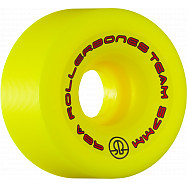 Rollerbones Team Logo 57mm 98A 8pk Yellow
