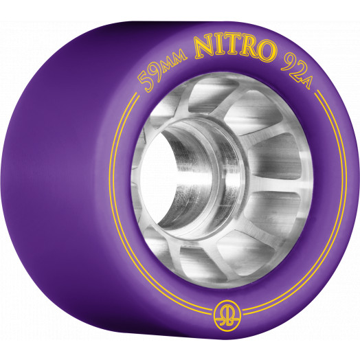 Rollerbones Nitro Wheel 59mm x 92a 8pk Purple