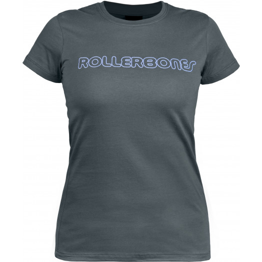 Rollerbones Woman's Neon T-shirt Asphalt