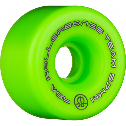 Rollerbones Team Logo 57mm 98A 8pk Green