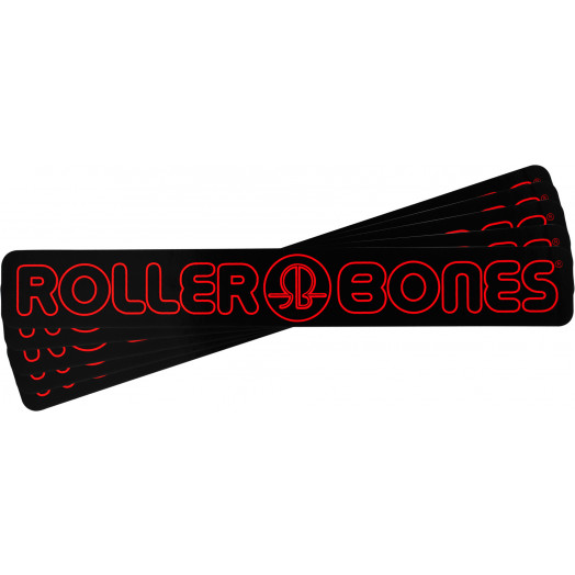 Rollerbones 7" Sticker 10pk